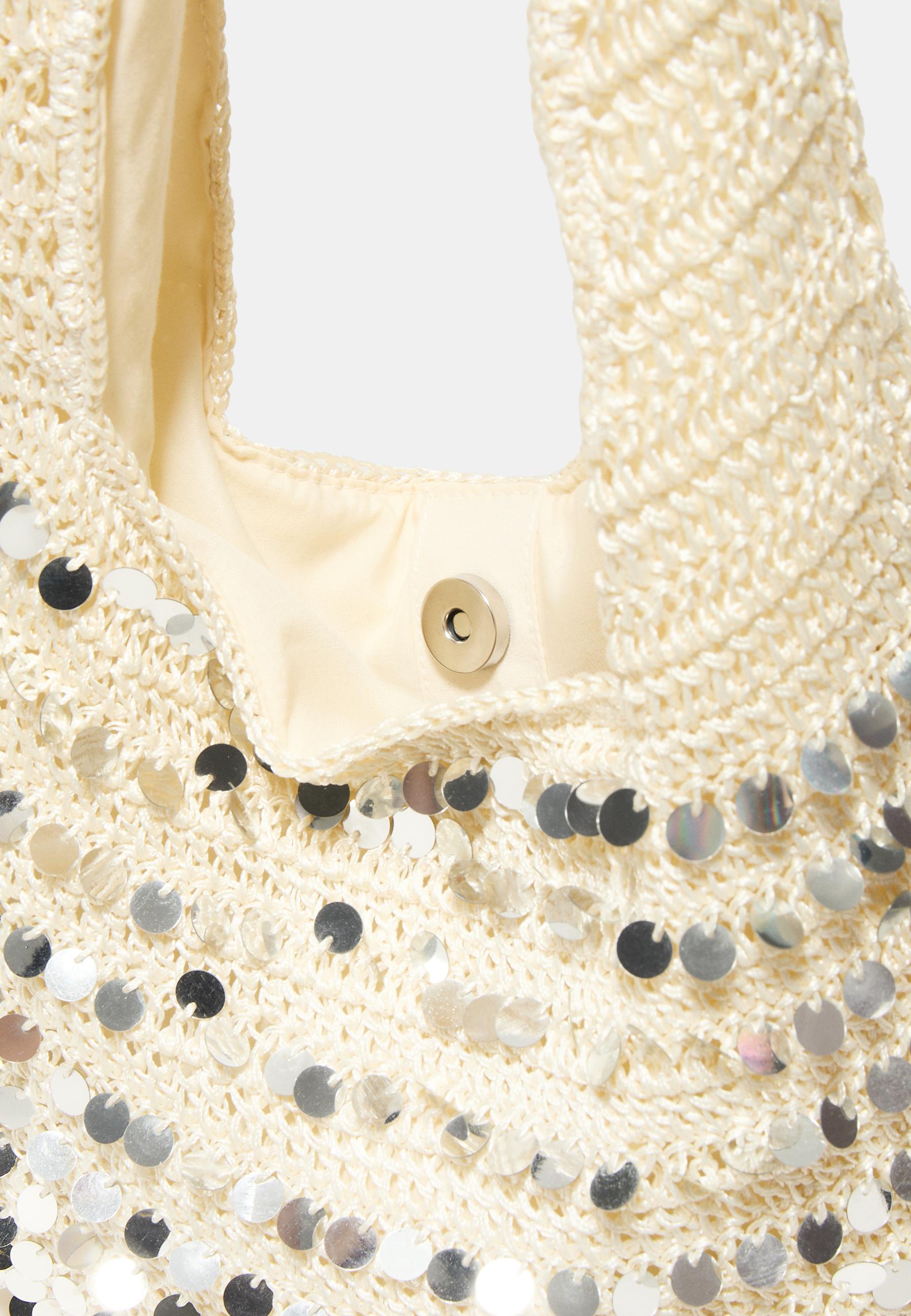 SEQUIN SHOULDER BAG