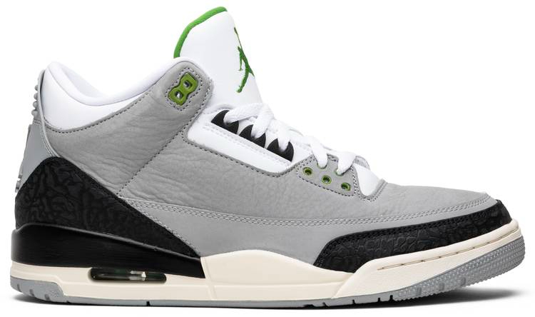 Air Jordan 3 Retro  Chlorophyll  136064-006 - Sneaker Replica Workshop
