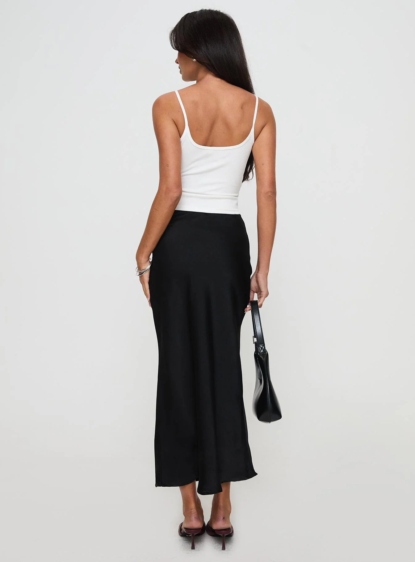 Haley Maxi Skirt Black