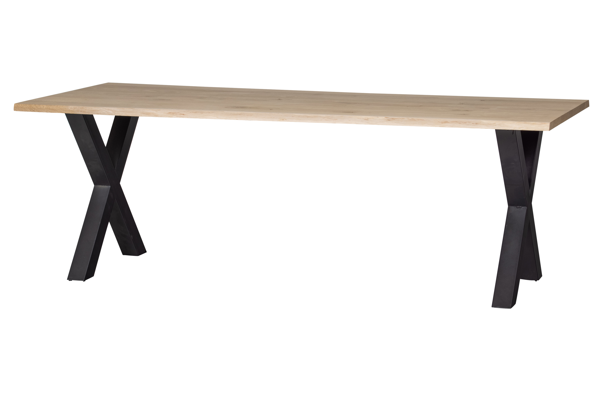 WOOOD boomstamtafel Tablo eiken 220x90 [fsc] Tablo Tafel Boomstam Eiken 220x90 [fsc] - Alkmaar poot