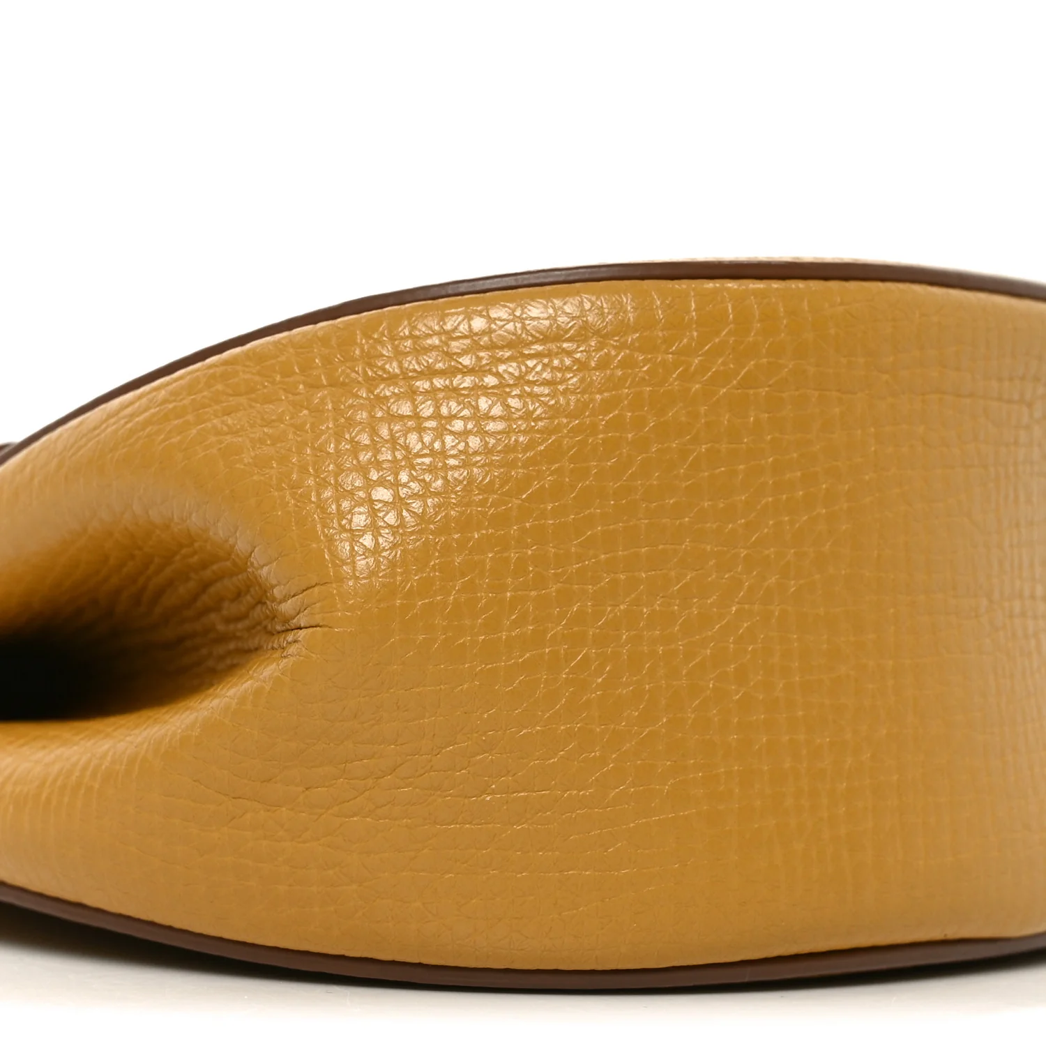 Palmellato Calfskin Rounded Belt Bag Butterscotch - Top Club