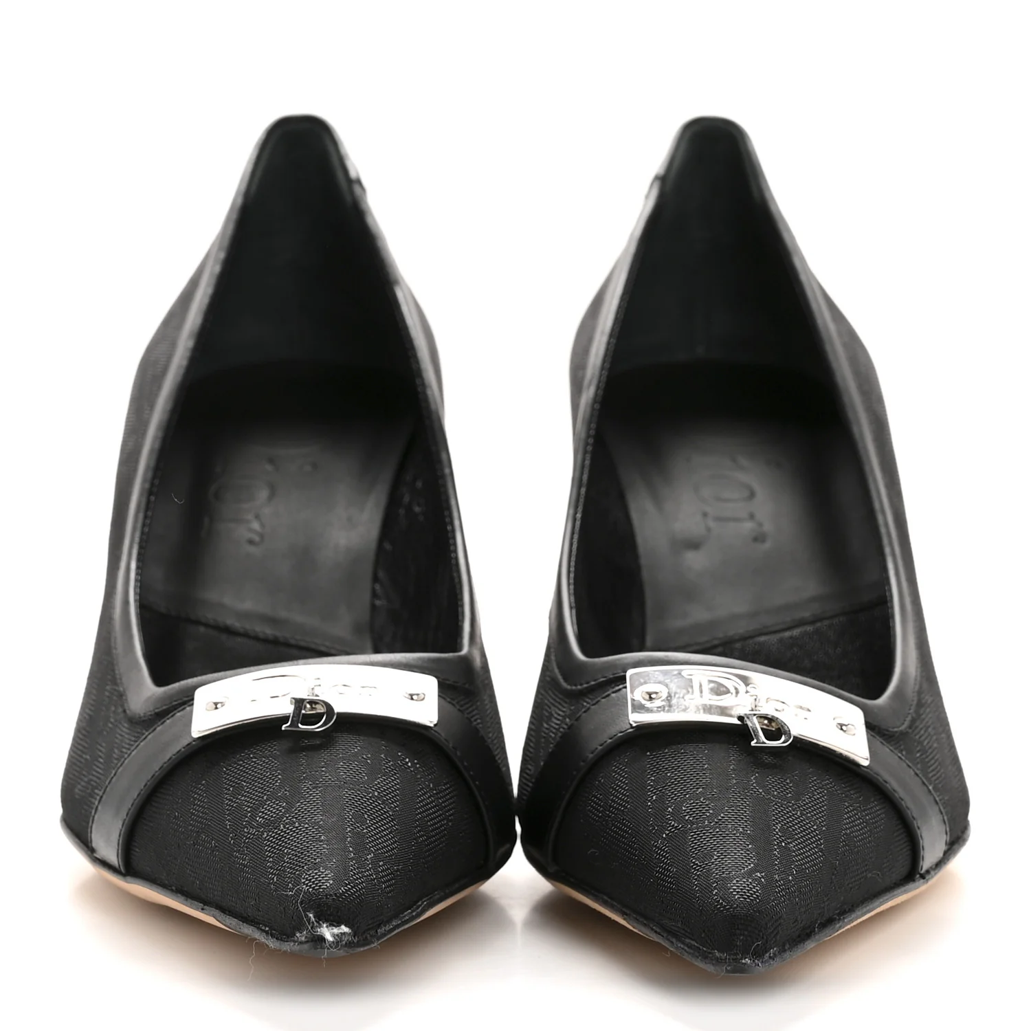Oblique Canvas Street Chic Pumps 37 Black - Top Club