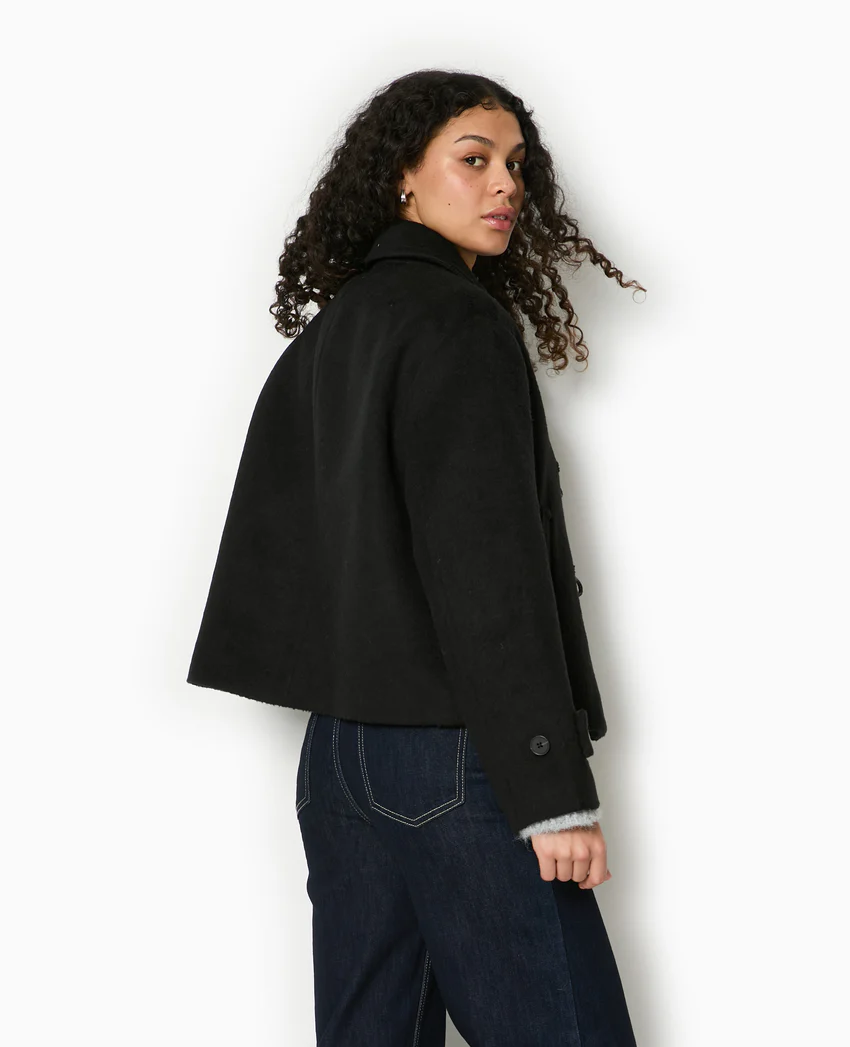 Pimkie Manteau court et droit avec boutons duffle coat