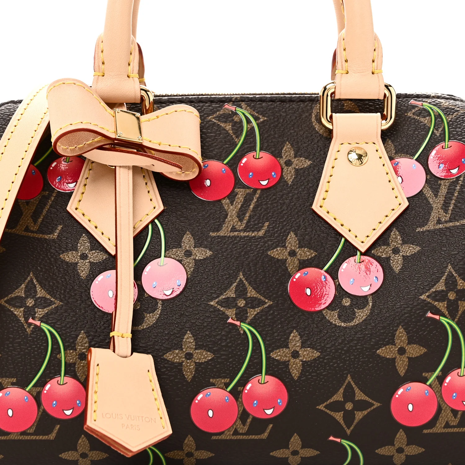 LV X TM Monogram Cerises Speedy Bandouliere 20 - Top Club