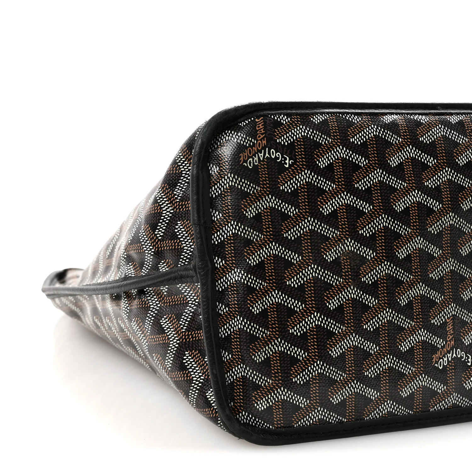 Goyardine Reversible Anjou PM Black - Top Club