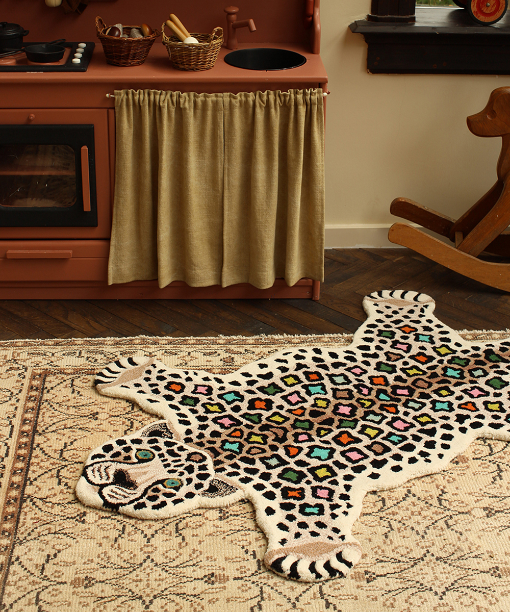 DG Disco Leopard Rug Large