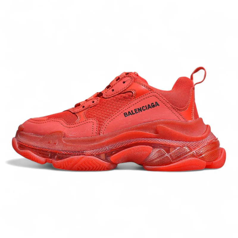 Balenciaga Triple S Clear Sole Red - Sneaker Replica Workshop