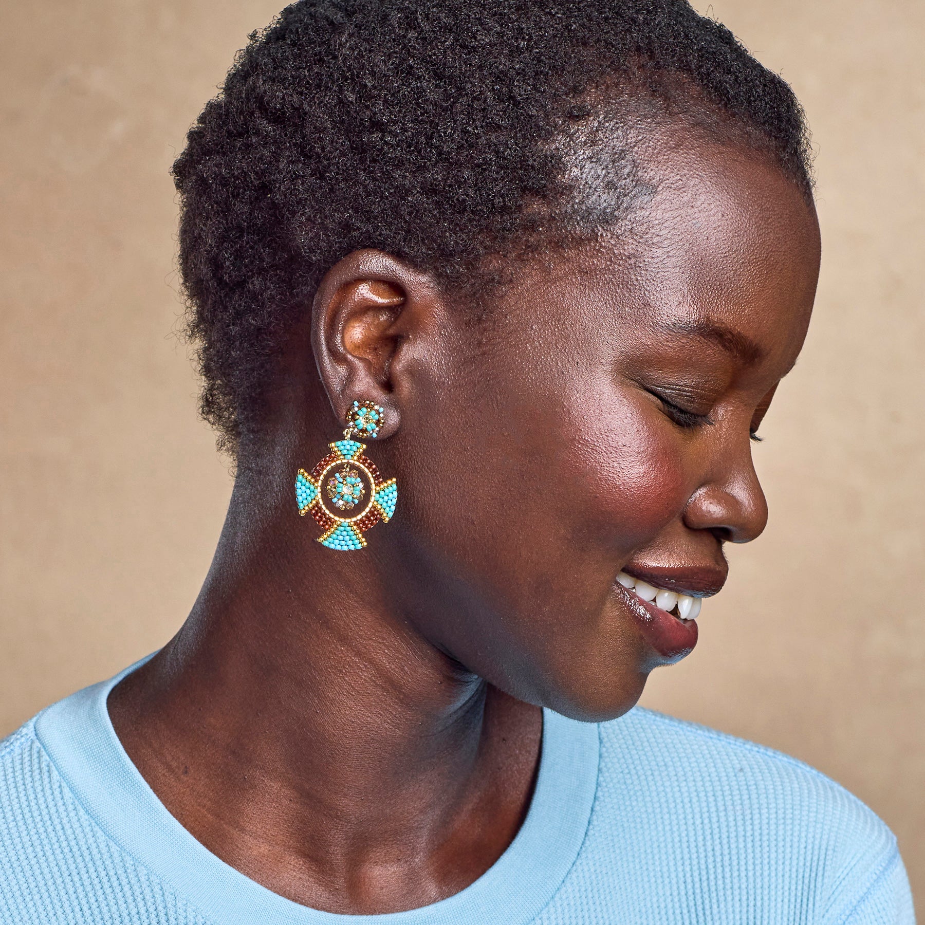 Valencia Beaded Earrings - Sundance Living