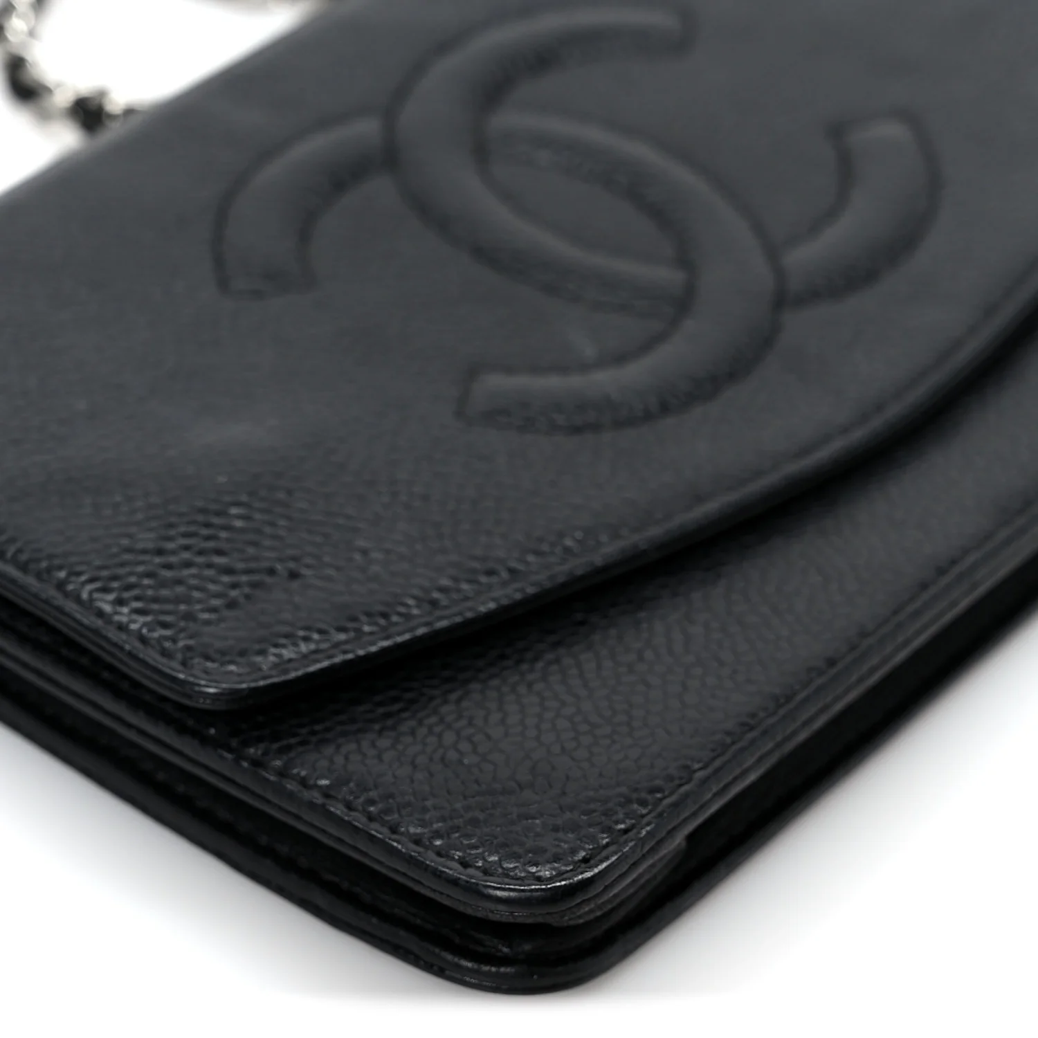 Caviar Timeless CC Wallet On Chain WOC Black - Top Club