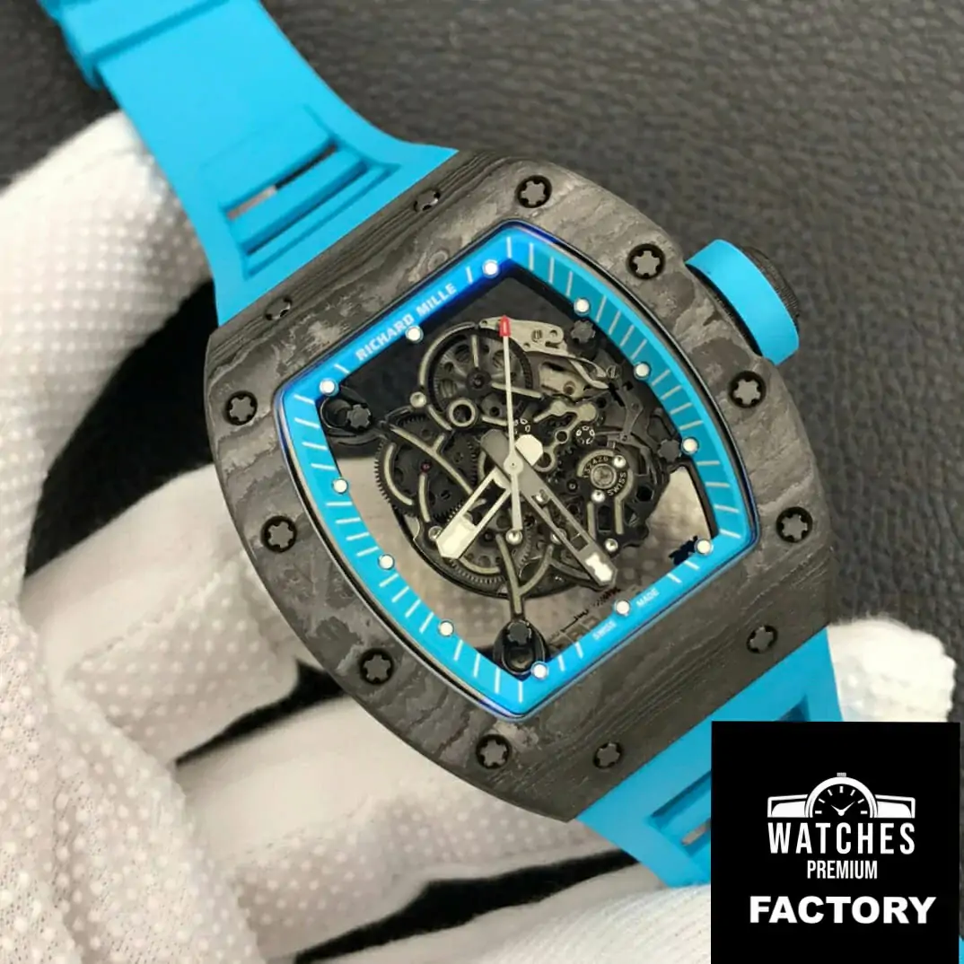 Richard Mille RM055 ZF Factory Rubber Strap