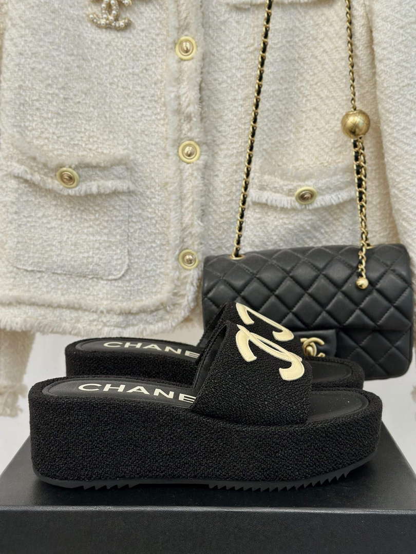 Chanel Women's fashion Knitwear Slippers C88107 - Sneaker Replica Workshop