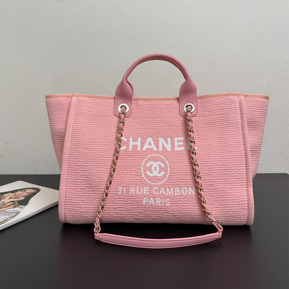 CHANEL Deauville Large Tote(HIGH-END GRADE) - Top Club