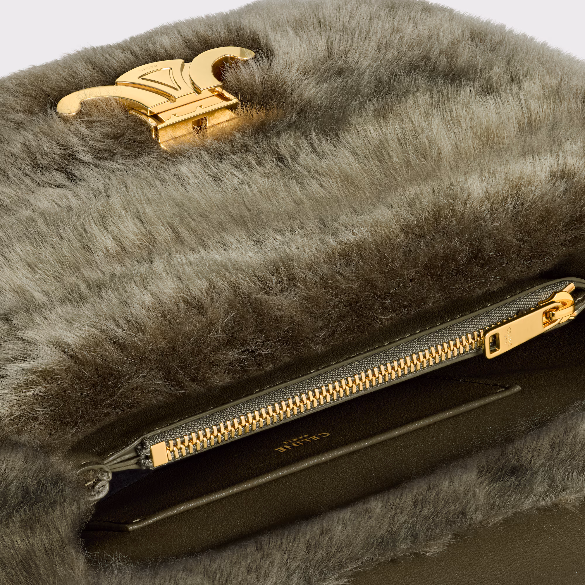 TEEN NINO BAG IN SHEARLING AND SUEDE CALFSKIN - Top Club