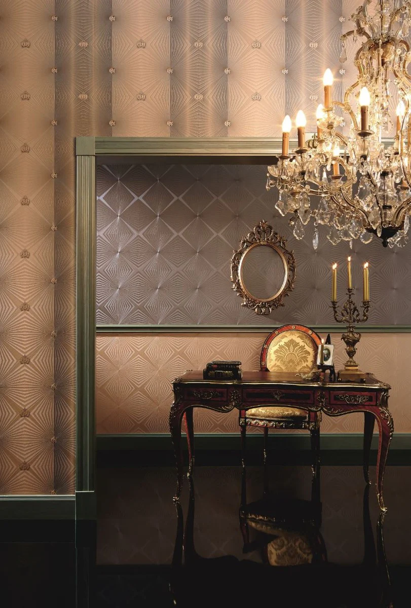Harald Glööckler designer baroque non-woven wallpaper 54406 - Deux - bronze
