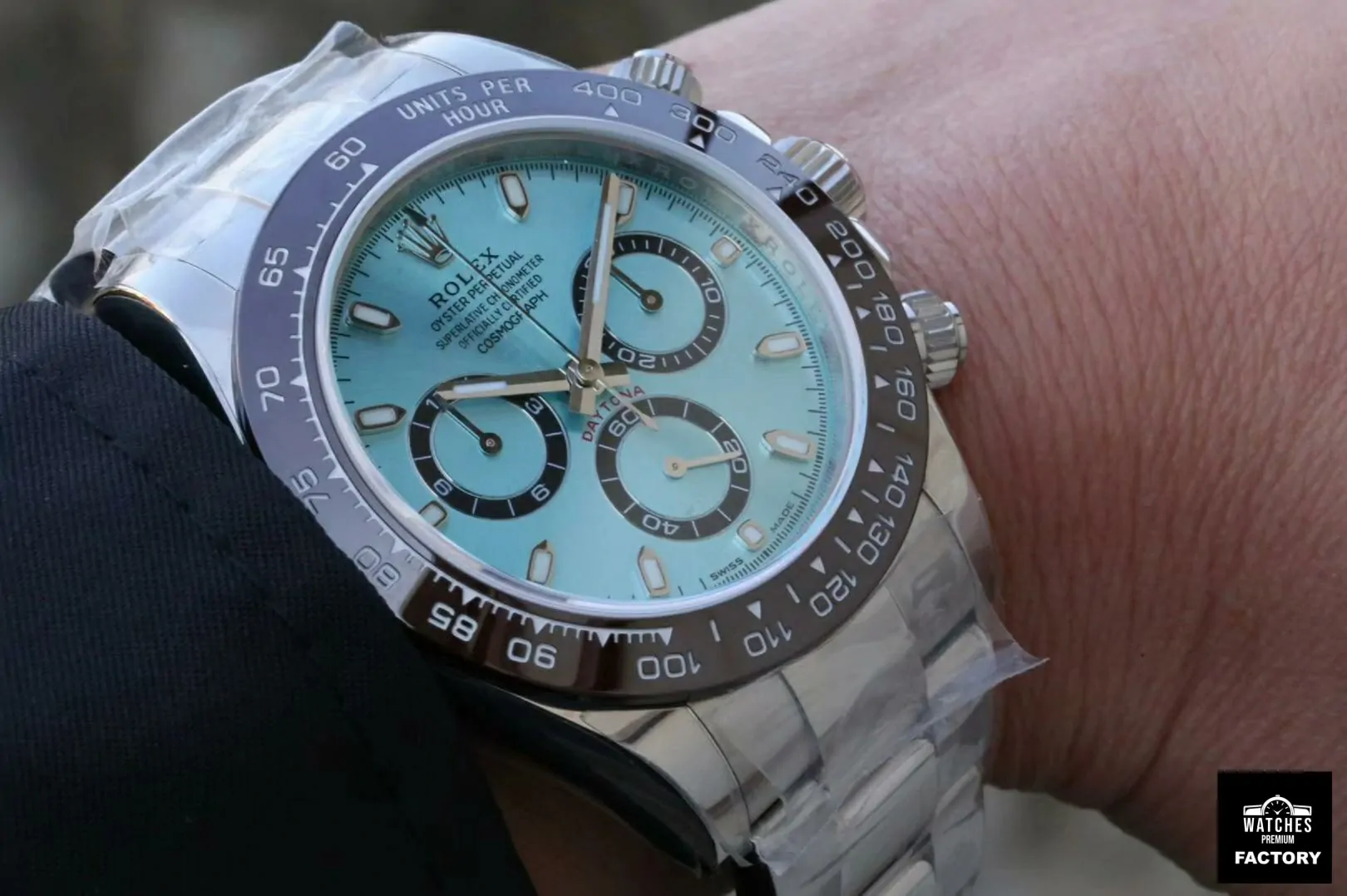 Rolex Daytona Cosmograph 116506 Noob Factory Ice Blue Dial