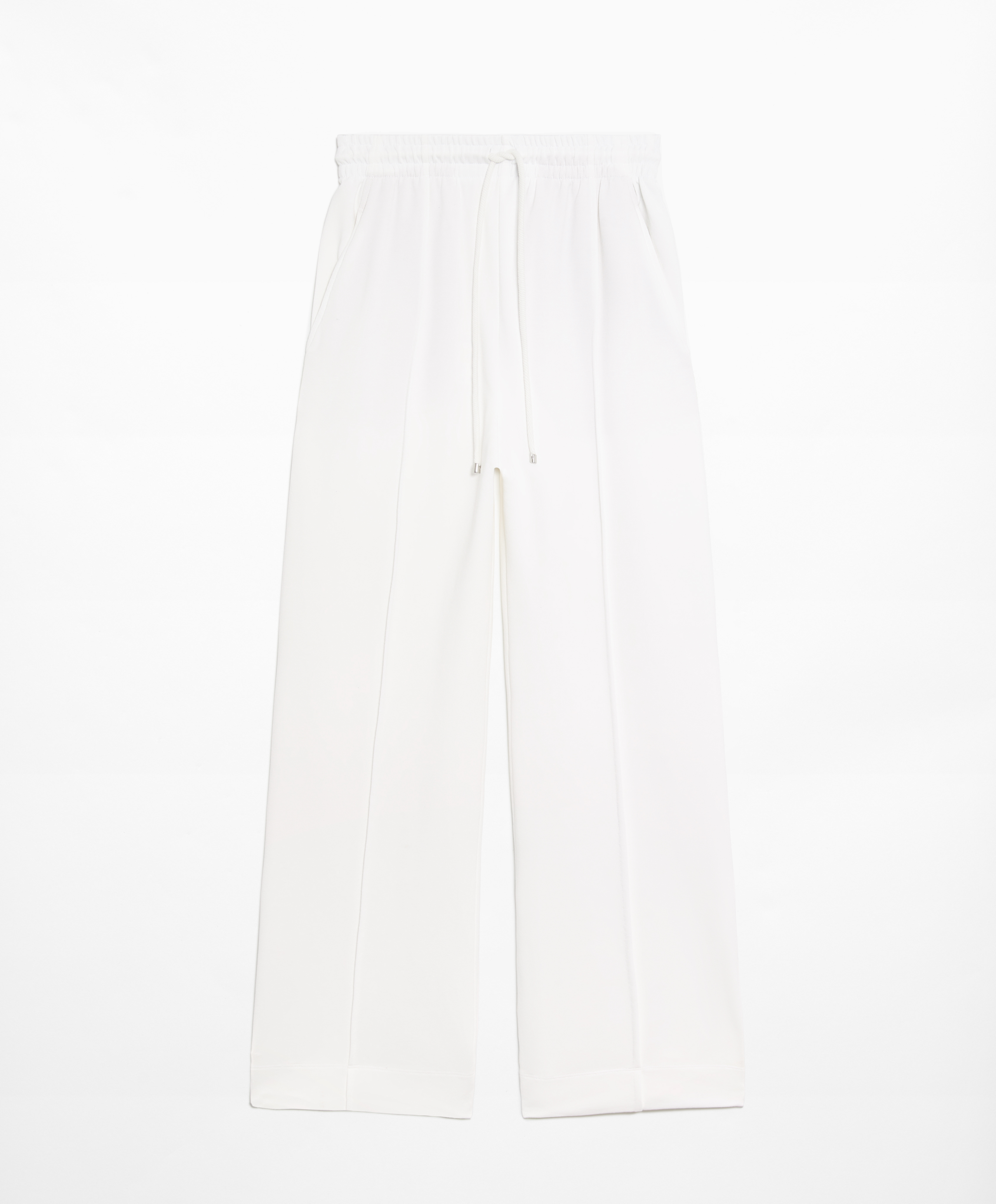 OYSHO Relaxed straight-leg trousers with cotton and modal