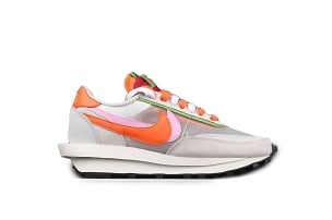 Nike LD Waffle Sacai CLOT Net Orange Blaze - Sneaker Replica Workshop