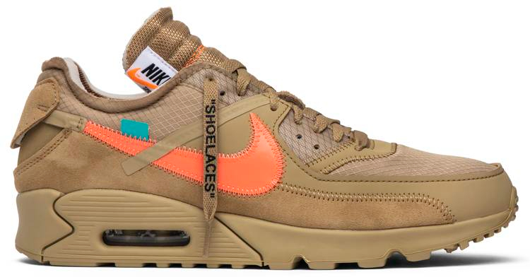 Off-White x Air Max 90  Desert Ore  AA7293-200 - Sneaker Replica Workshop