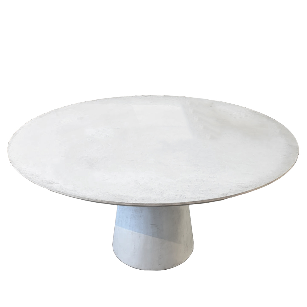 Ronde tafel Bogard beton op Multiplex | 130cm