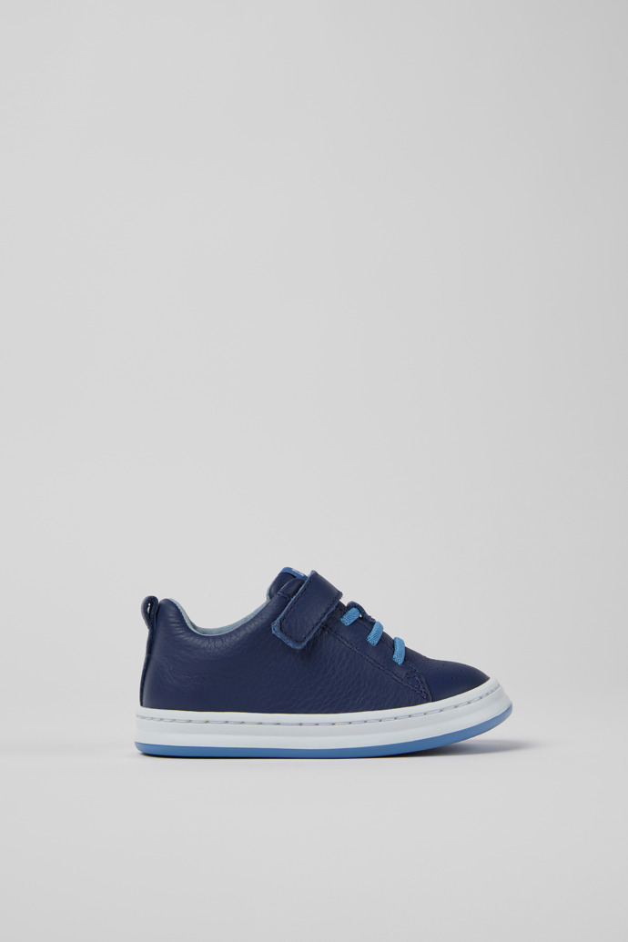 Runner Blue Leather Sneakers for Boys