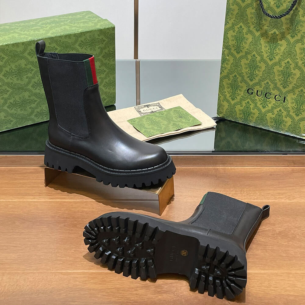 GUCCI Women s boot with Web - Top Club