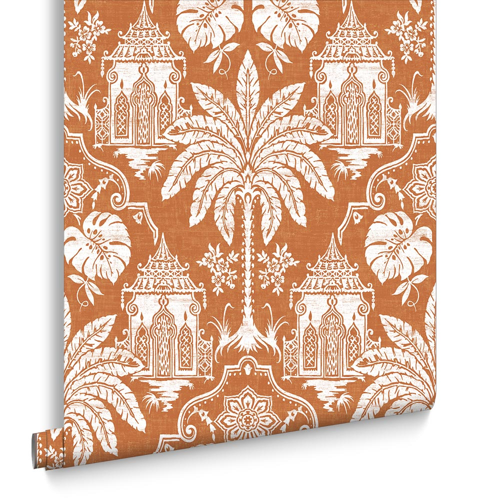 Graham & Brown  vliesbehang  Imperial Orange Graham & Brown  vliesbehang  Imperial Orange