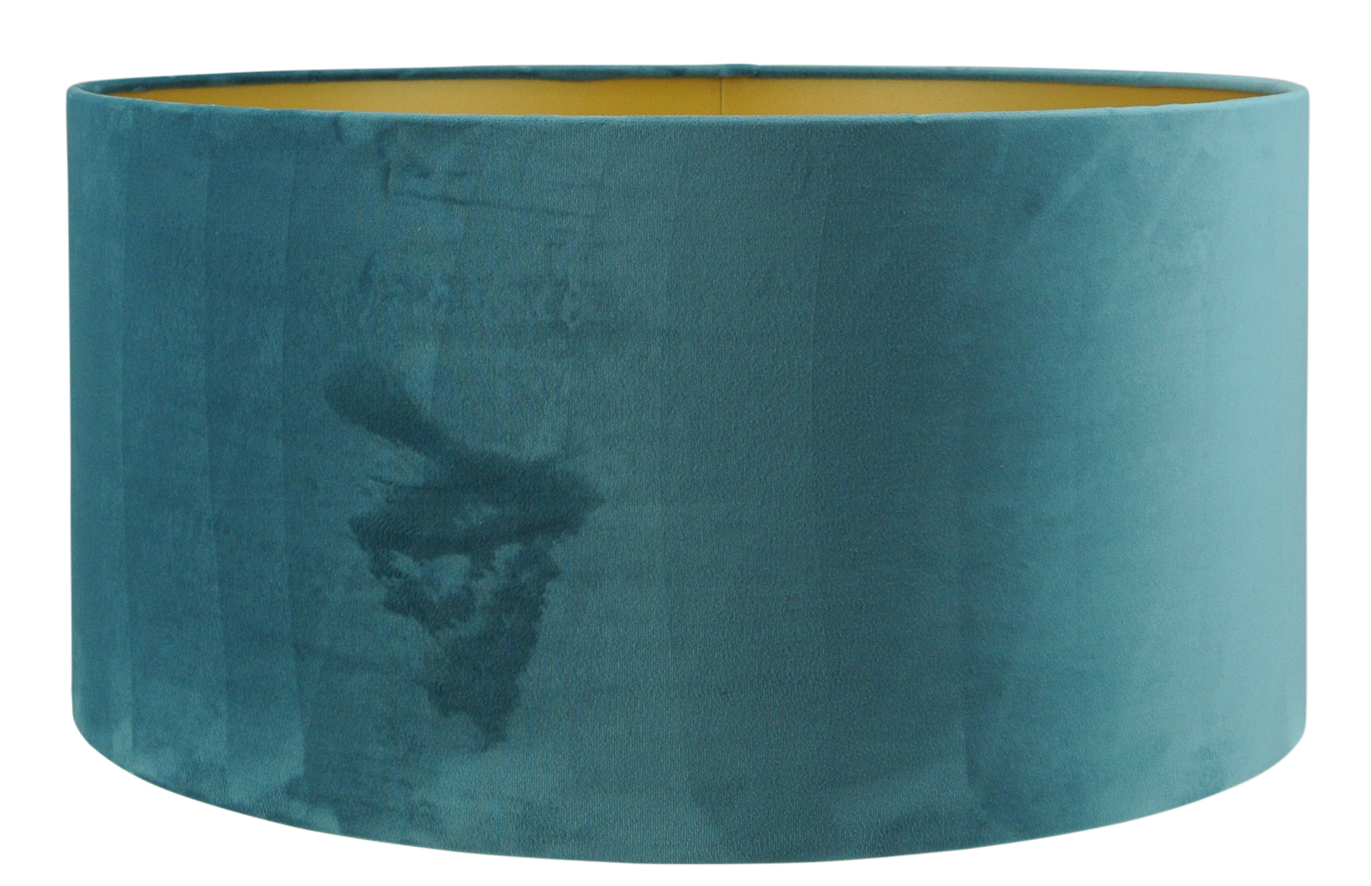 Lampenkap San Remo velours Lampenkap San Remo oceaan blauw velours 50x50x25cm