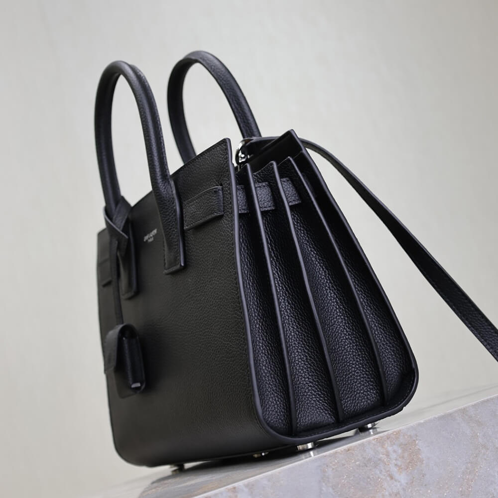 YSL SAC DE JOUR IN SUPPLE GRAINED LEATHER   BABY(HIGH-END GRADE) - Top Club