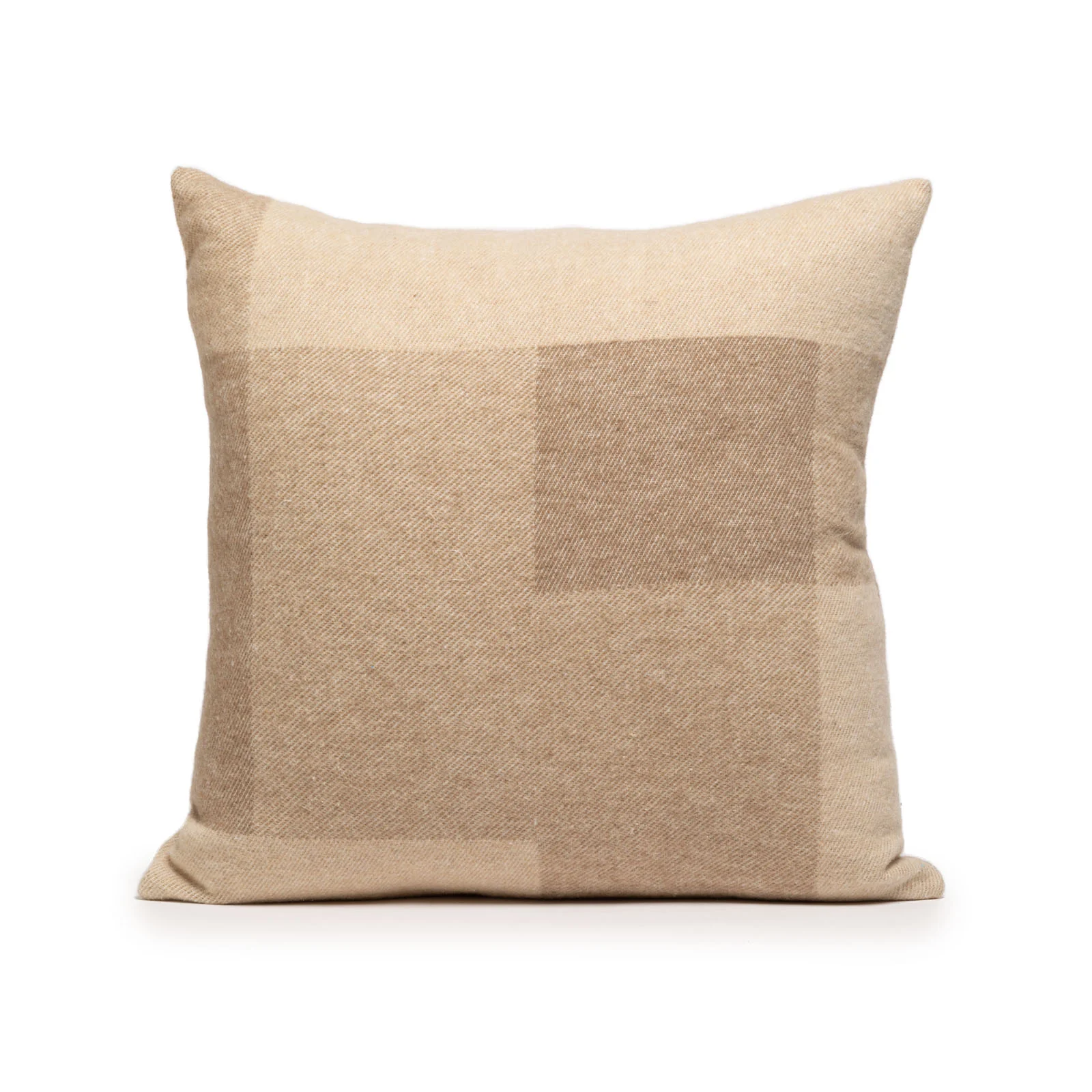 Cuscino Arredo In Cotone Jeans Cm. 48X48 Cammello Caleffi