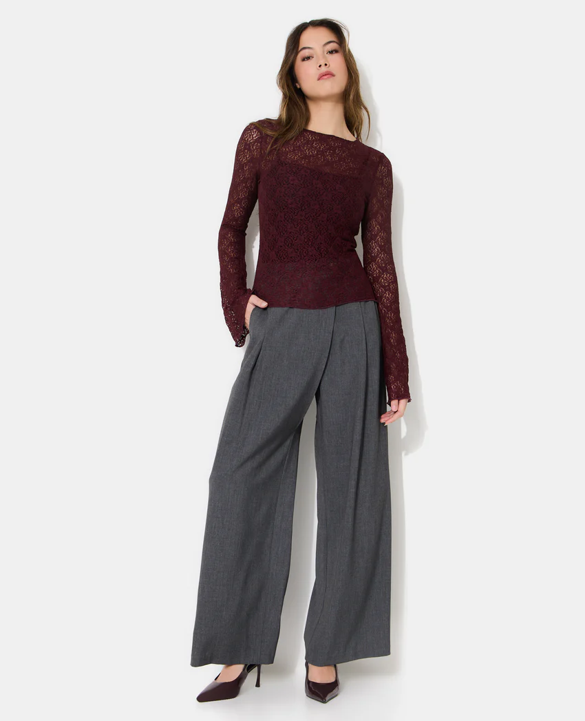 Pimkie Top en dentelle manches flare