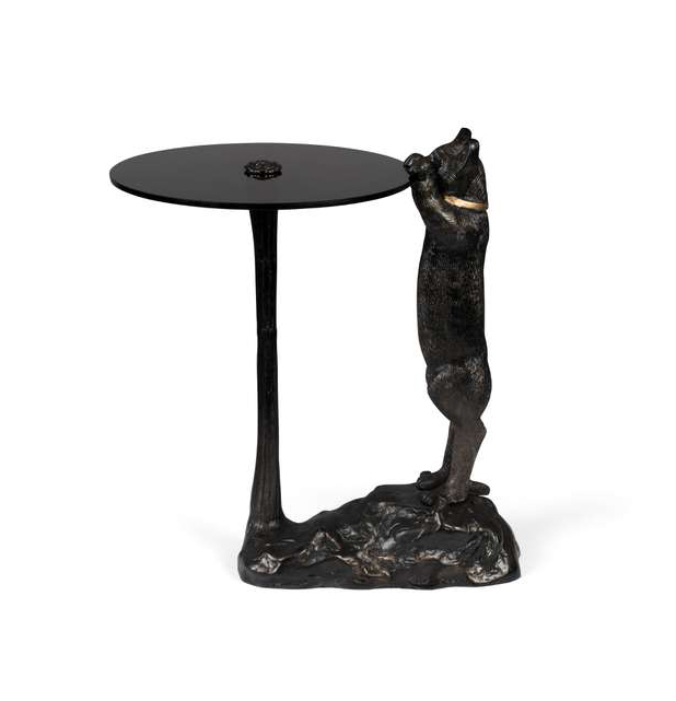 Bold Monkey bijzettafel No Girlfriend No Problem zwart
