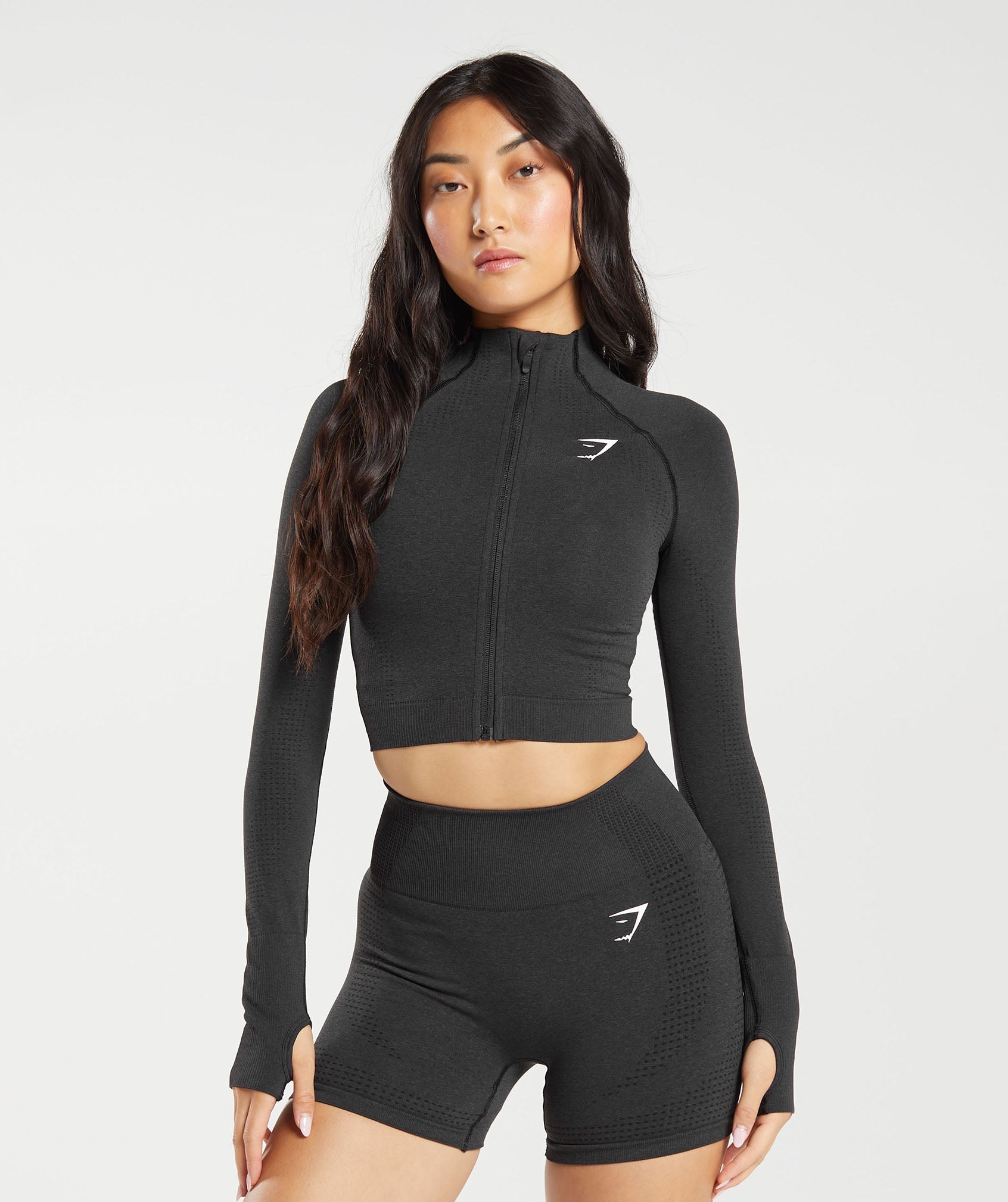 COACH Vital Midi Zip Up Jacket
