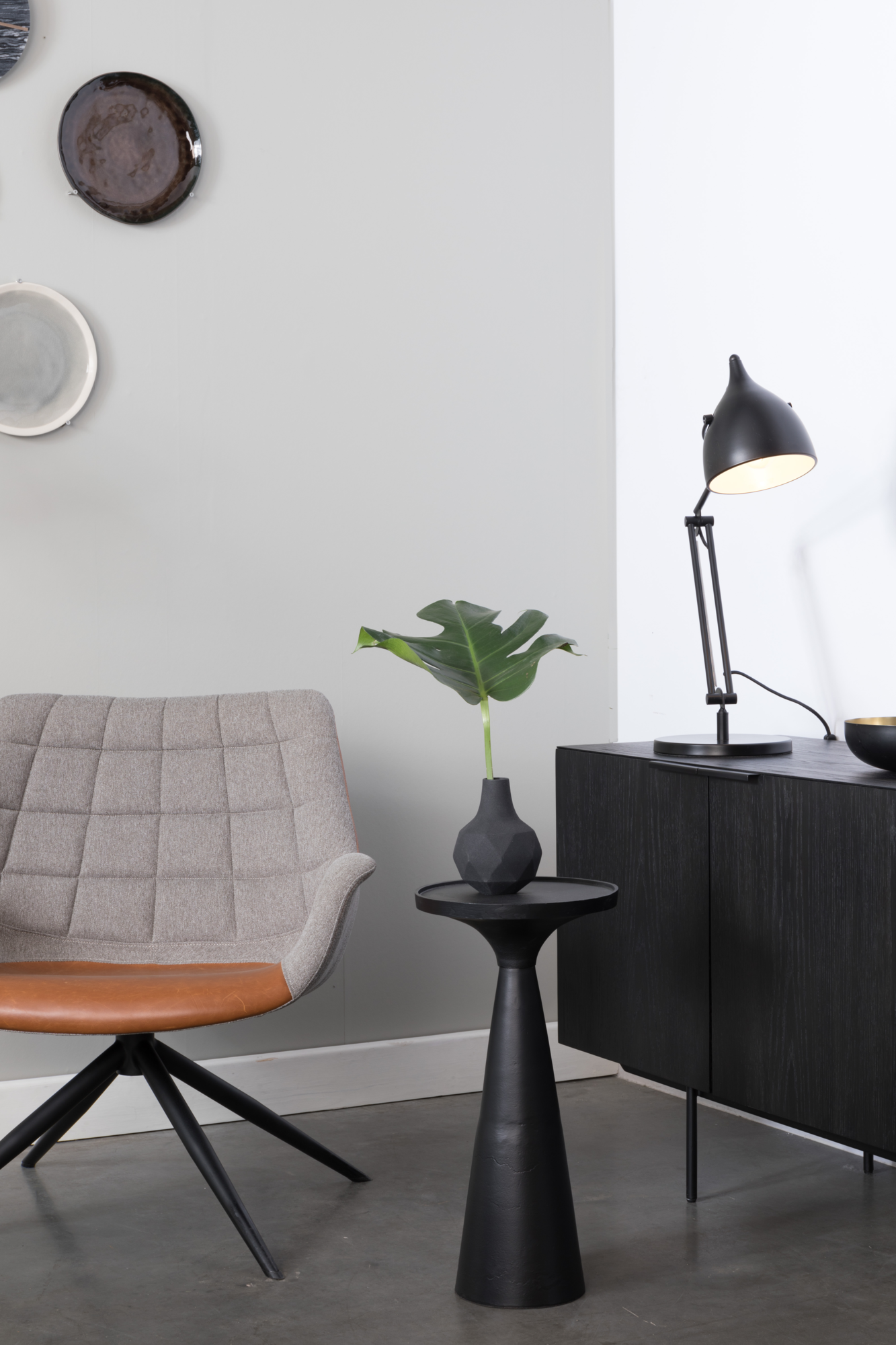 Taffellamp Reader zwart