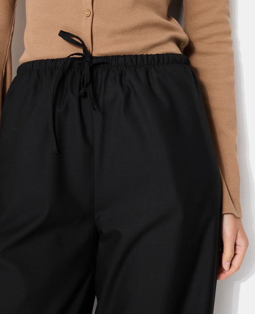 Pimkie Pantalon droit avec ceinture élastiquée