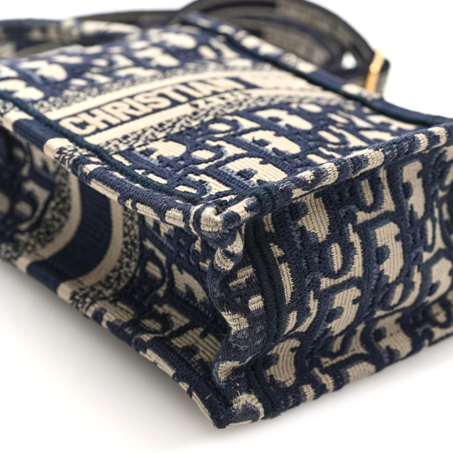 Oblique Mini Book Tote Phone Bag Blue - Top Club