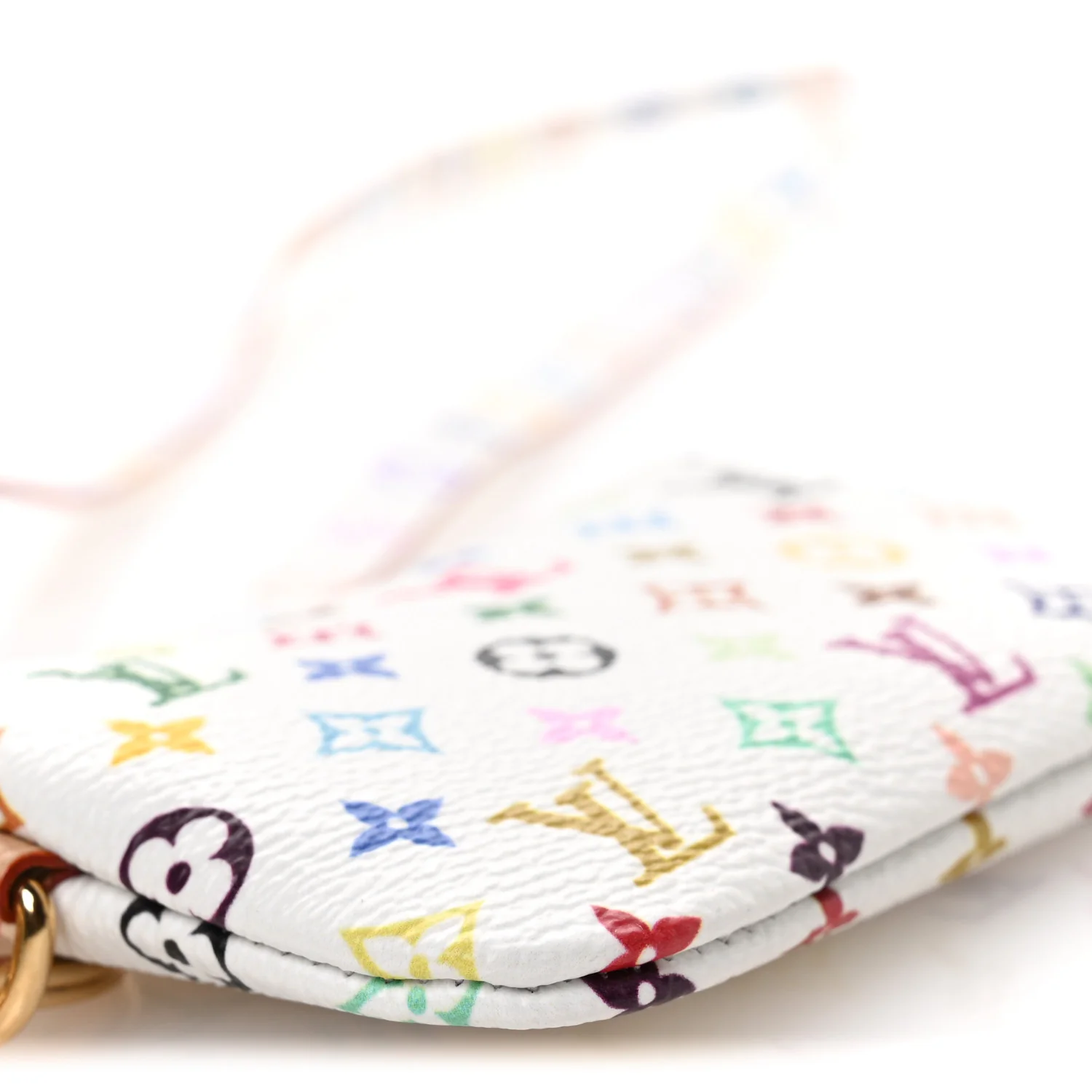 LV X TM Monogram Multicolor Phone Holder White - Top Club