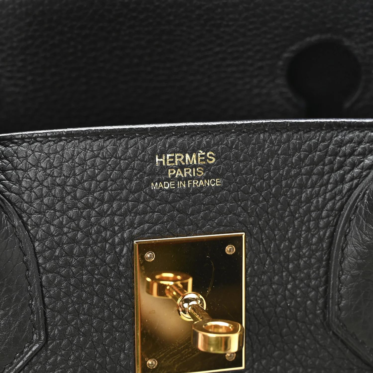 Togo BIRKIN 30 Black - Top Club