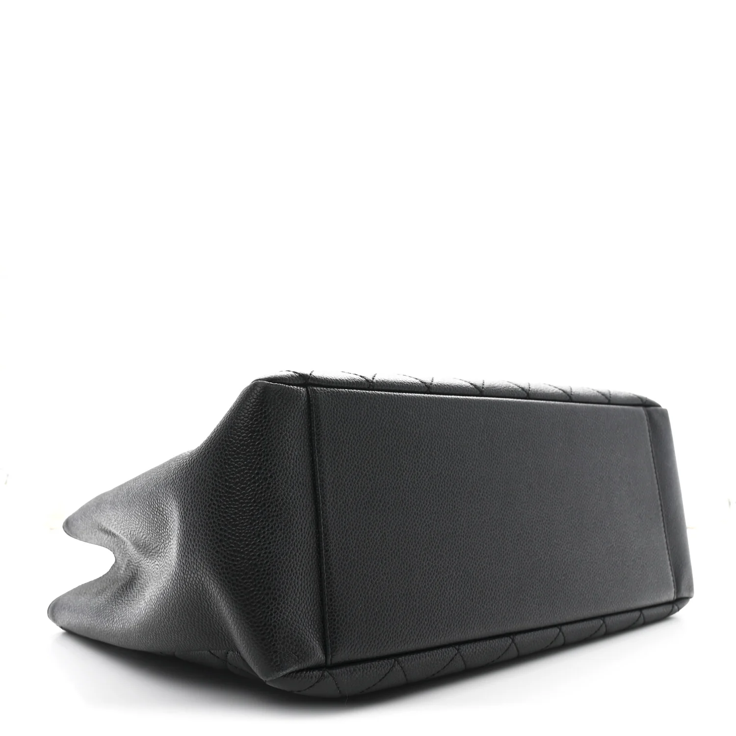 Caviar Quilted Grand Shopping Tote GST Black - Top Club
