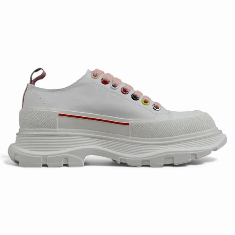 Alexander McQueen Tread Slick Low – Rainbow Eyelets Edition - Sneaker Replica Workshop