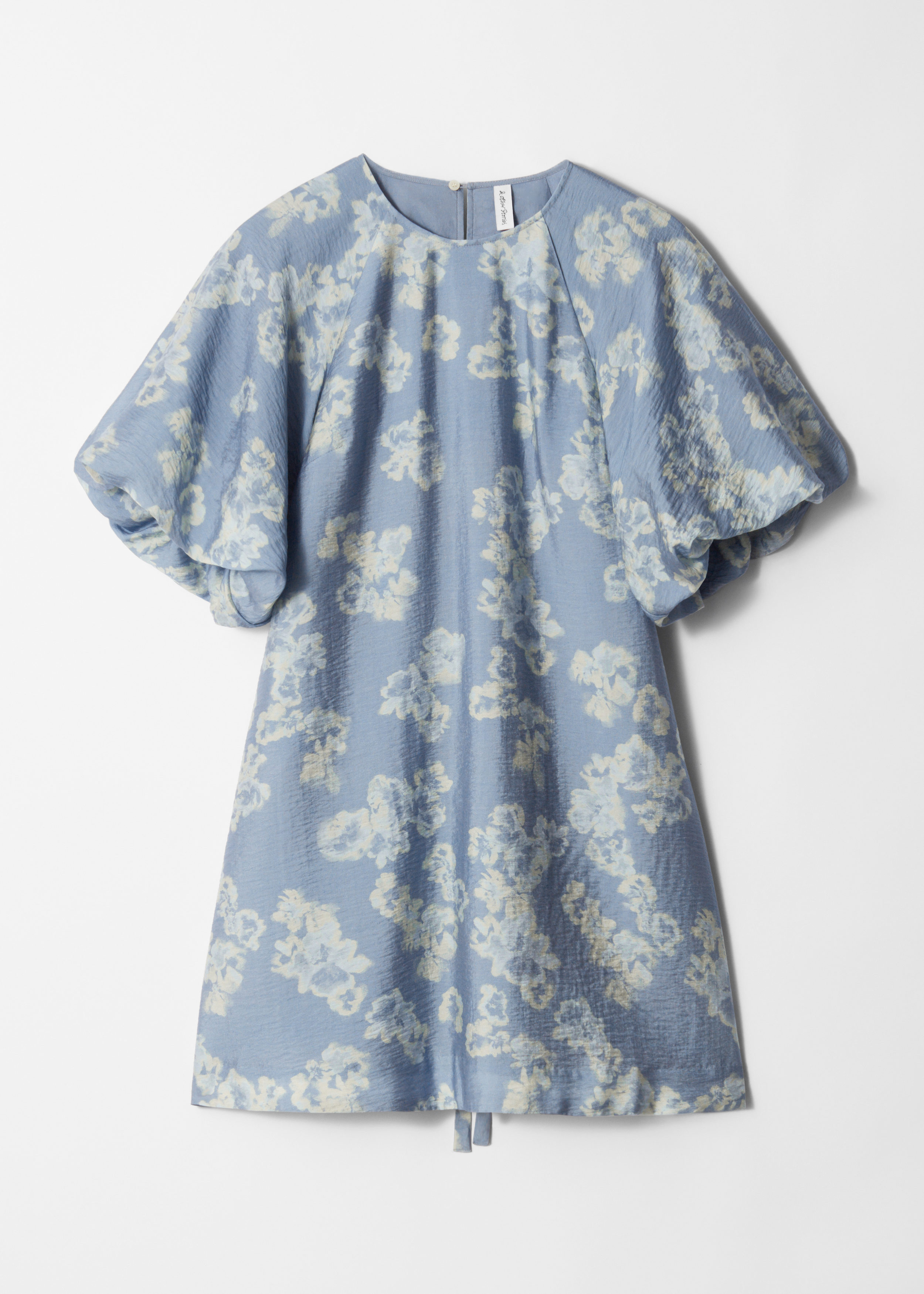 & Other Stories PUFF-SLEEVE MINI DRESS