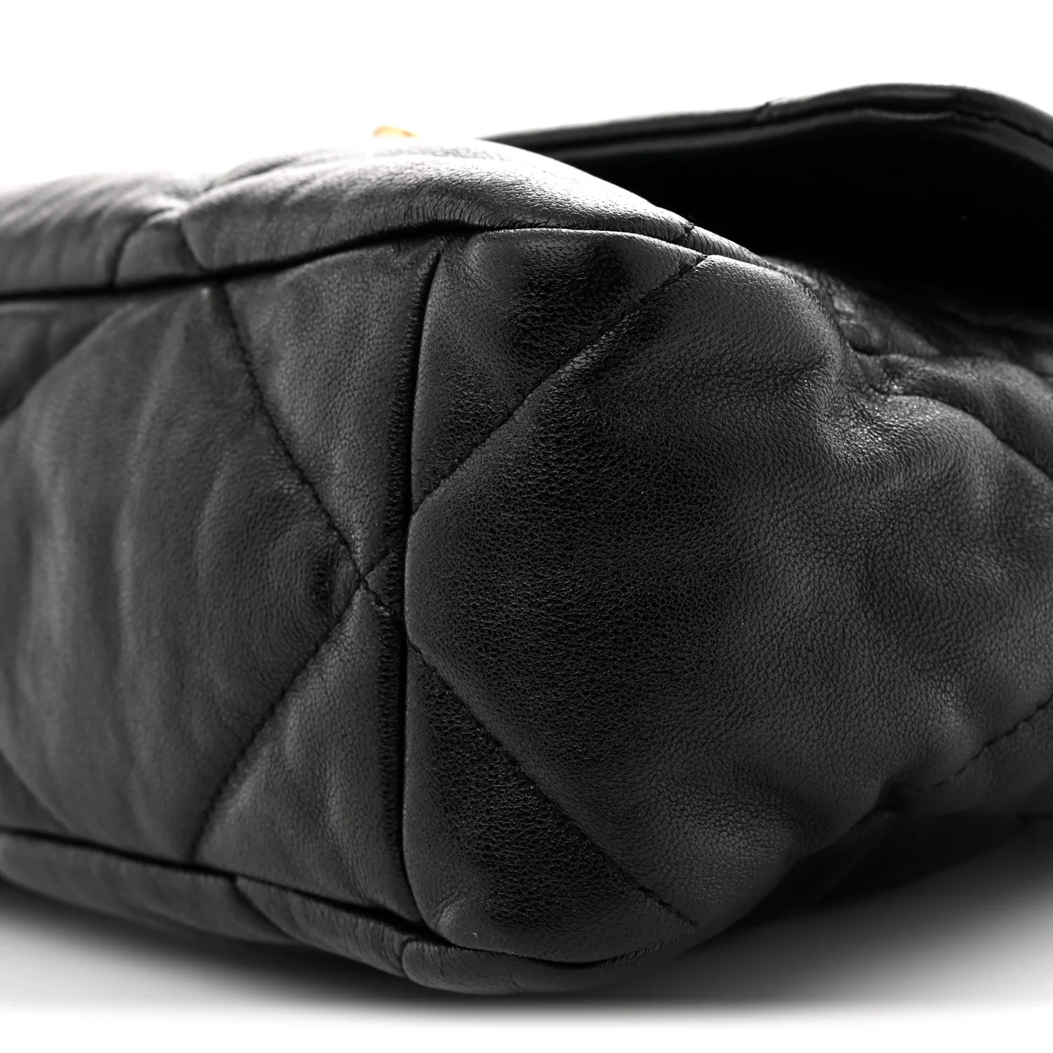 Goatskin Quilted Large Chanel 19 Flap Black - Top Club
