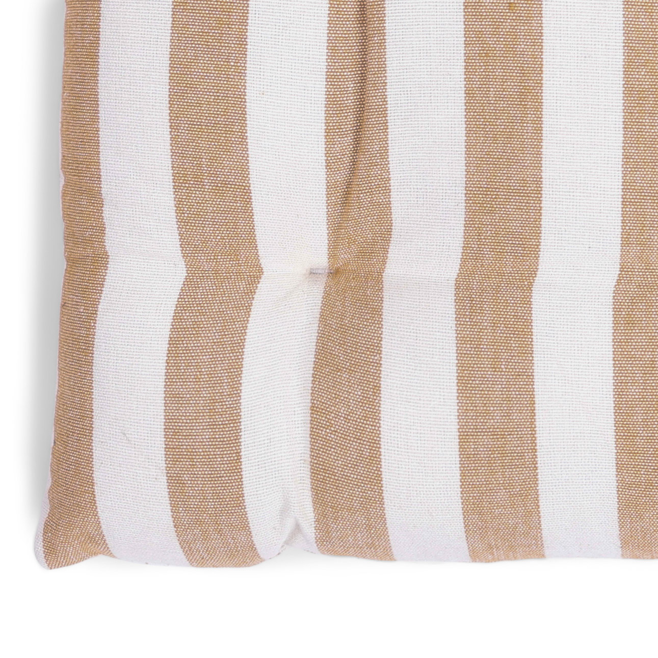Tuinkussen stripe caramel