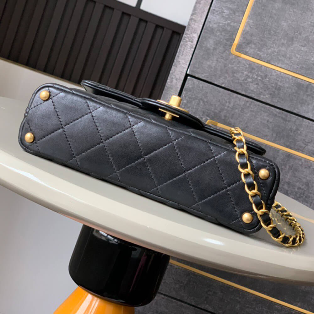 CHANEL Small Flap Bag with Top Handle(HIGH-END GRADE) - Top Club