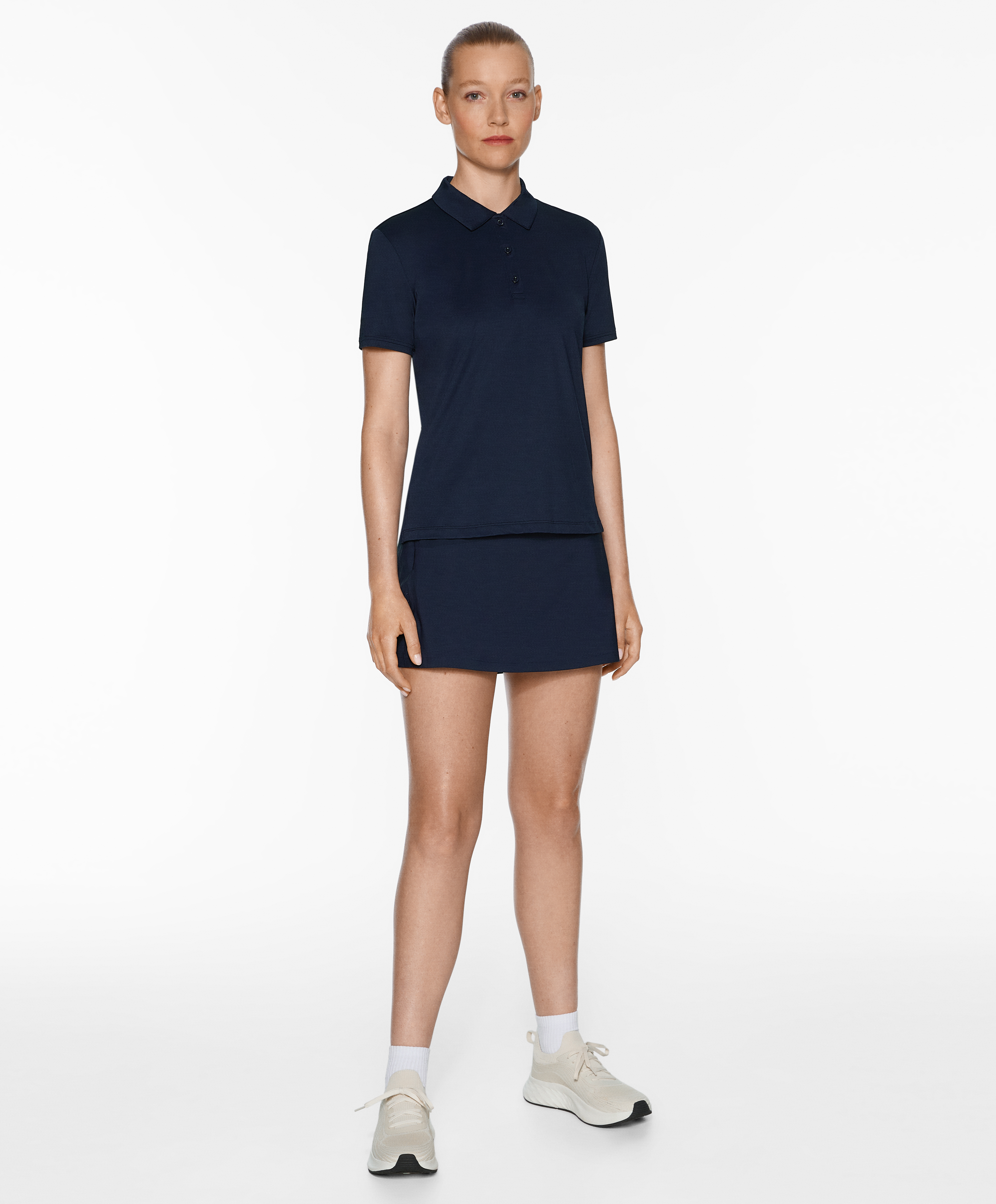 OYSHO Short-sleeved technical polo shirt