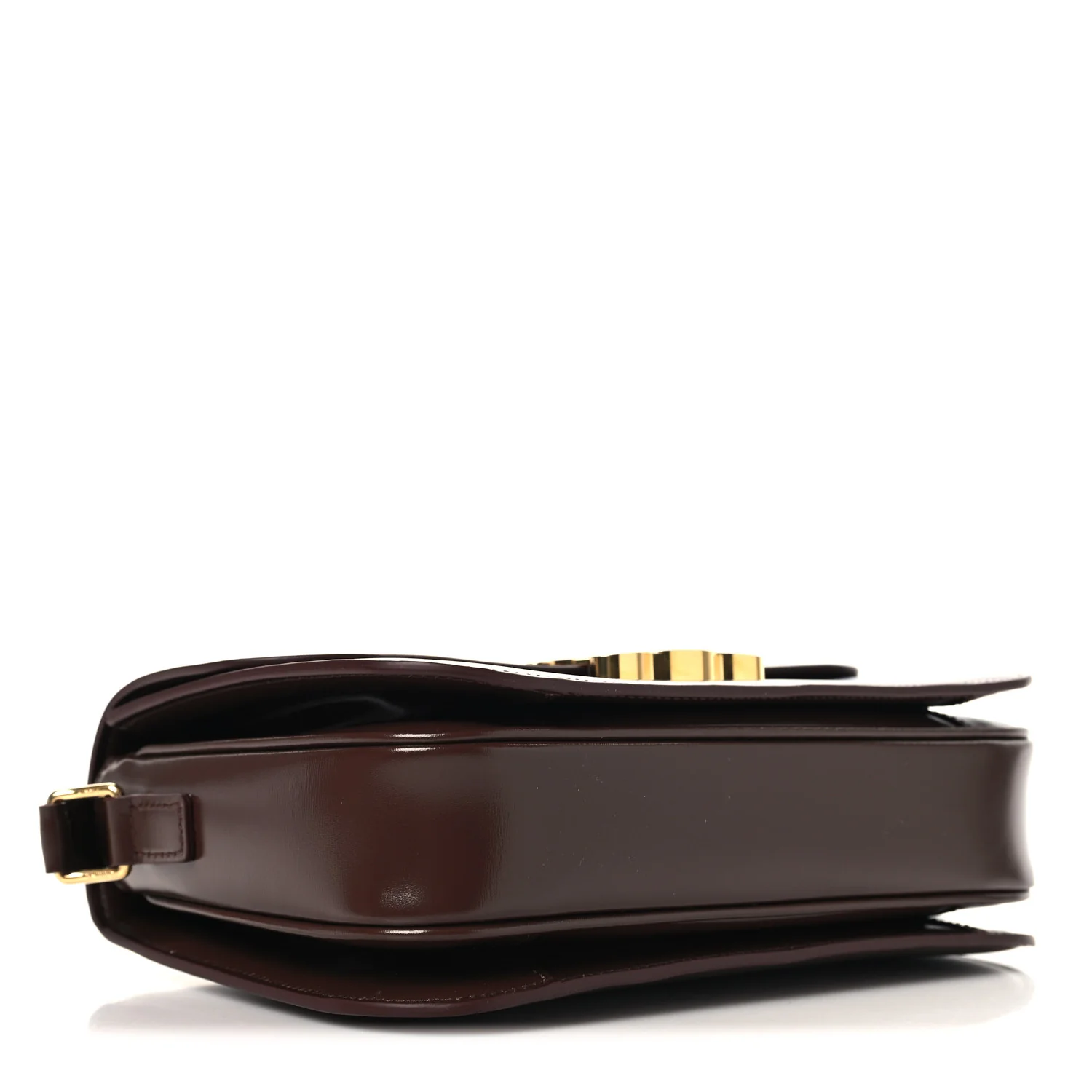 Shiny Calfskin Medium Triomphe Chestnut - Top Club