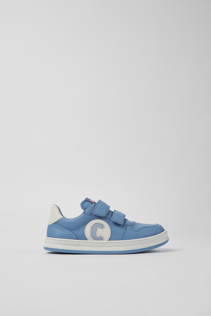 Runner Blue Leather Sneakers for Boys