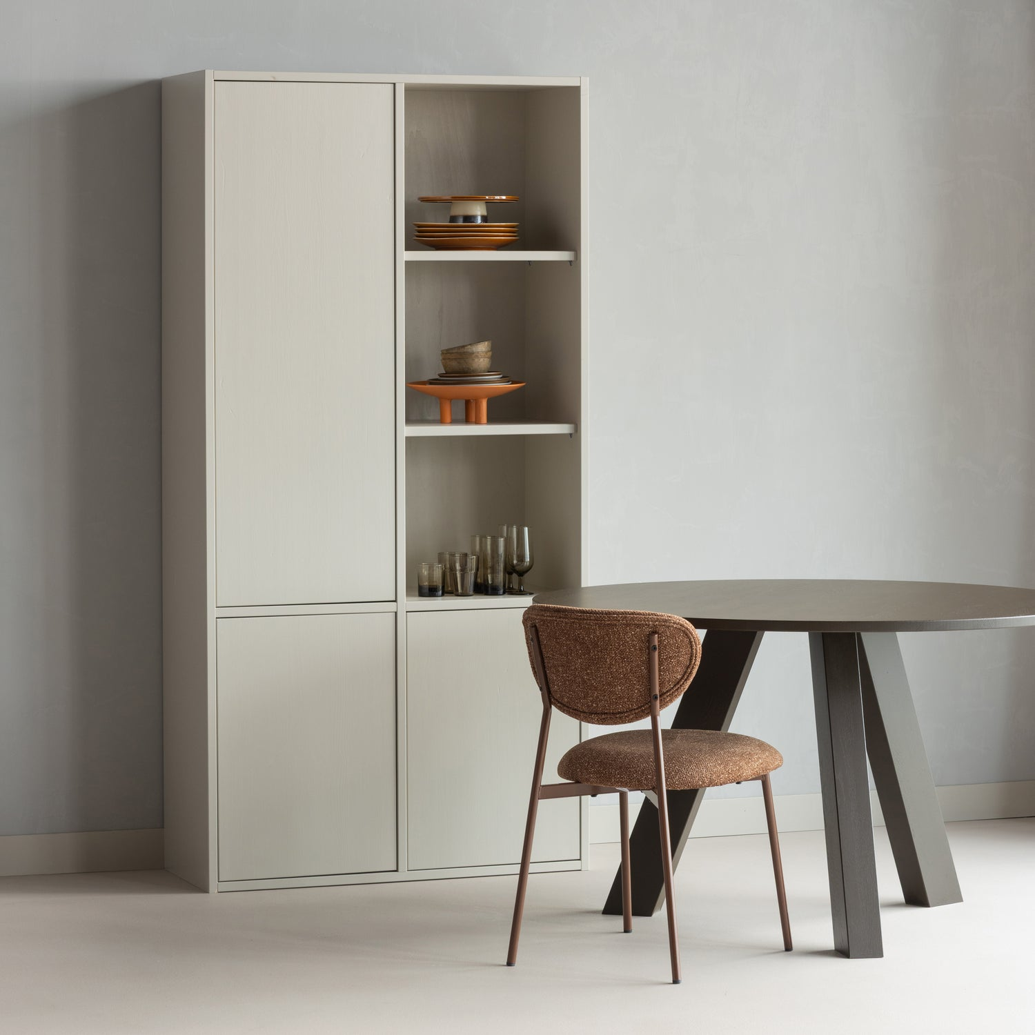 Merel opbergkast grenen dust [fsc]