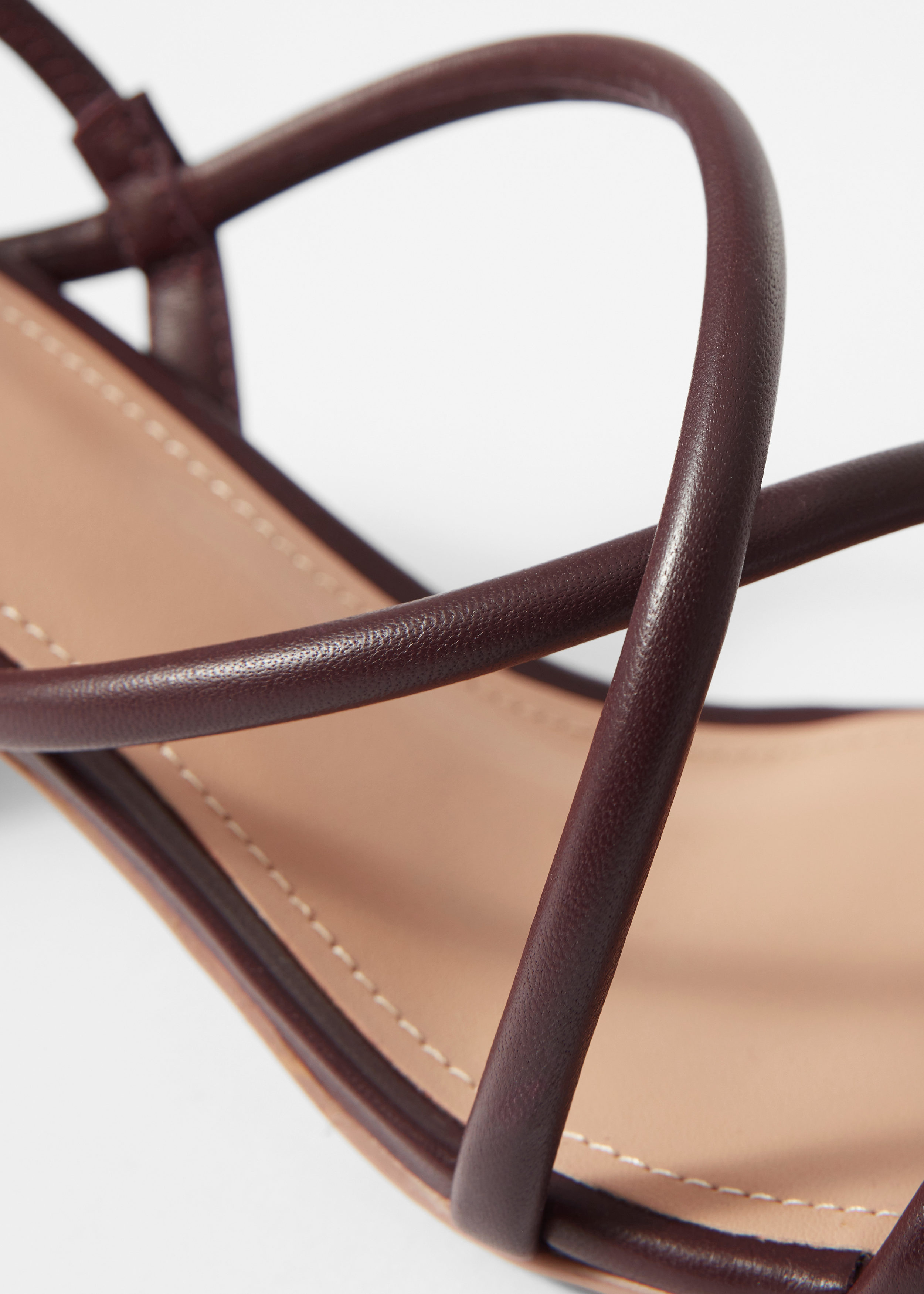 & Other Stories STRAPPY BLOCK HEEL SANDALS