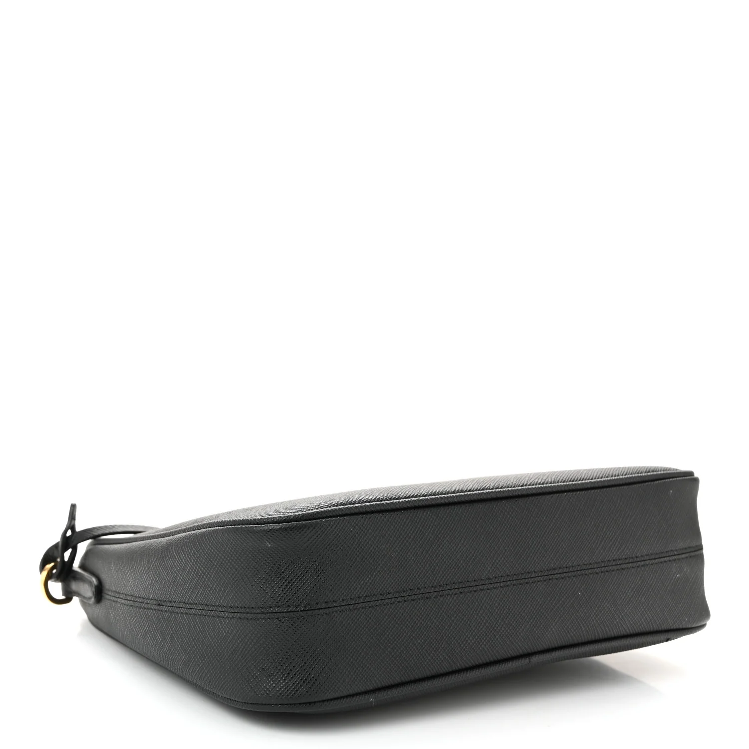 Saffiano Lux Re-Edition 2005 Shoulder Bag Black - Top Club