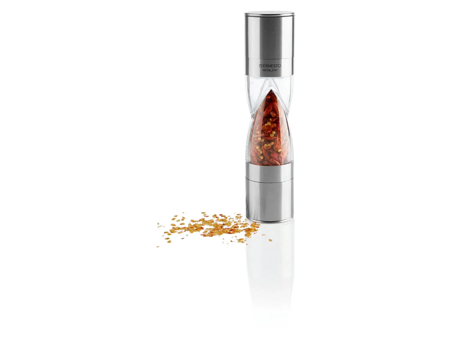 ERNESTO Moulin  sel et  poivre 2en1 ou Moulin  piment 2en1